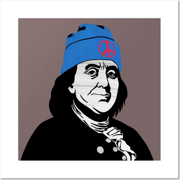 Beanie Benjamin Wall Art by LefTEE Designs